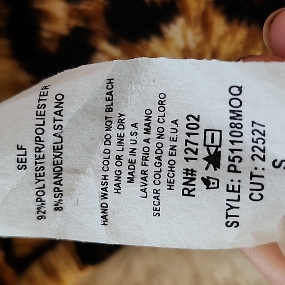 Leopard Flare Boho Pants - Picture 11 of 12